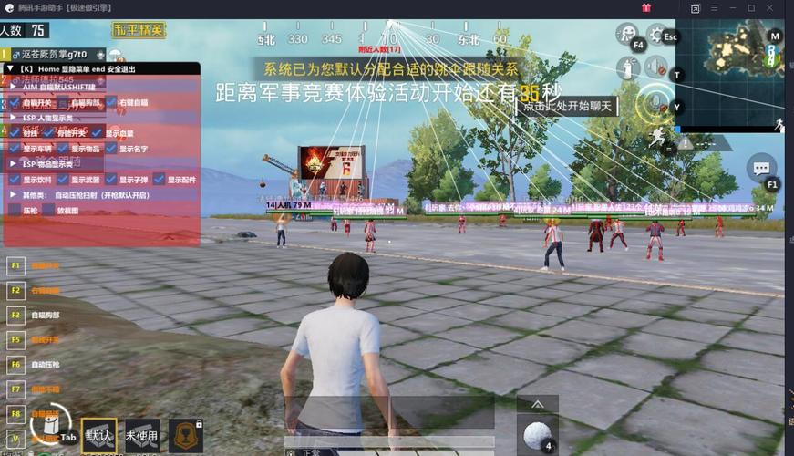 和平精英透视自瞄锁头